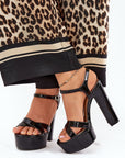 Heel sandals model 210803 Step in style