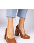 Block heel pumps model 210923 PRIMO