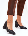 Block heel pumps model 211073 Step in style