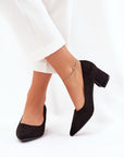 Block heel pumps model 211076 Step in style