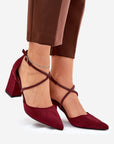 Block heel pumps model 211083 Step in style