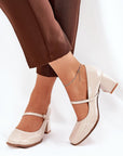 Block heel pumps model 211086 Step in style