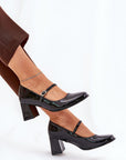 Block heel pumps model 211087 Step in style