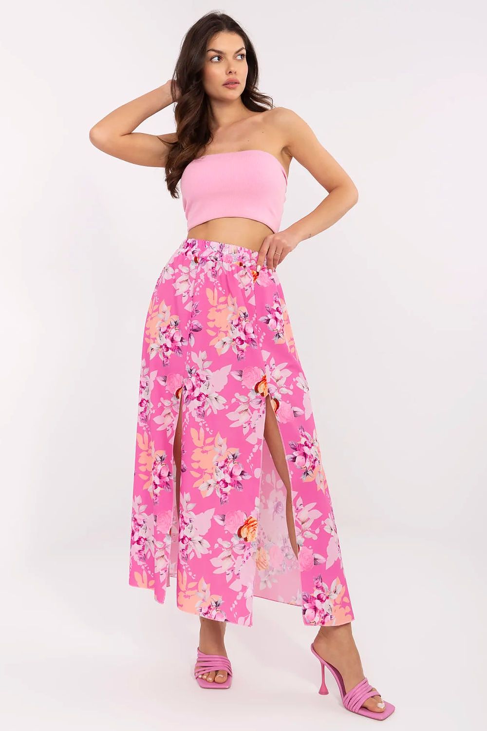 Long skirt model 211433 Italy Moda