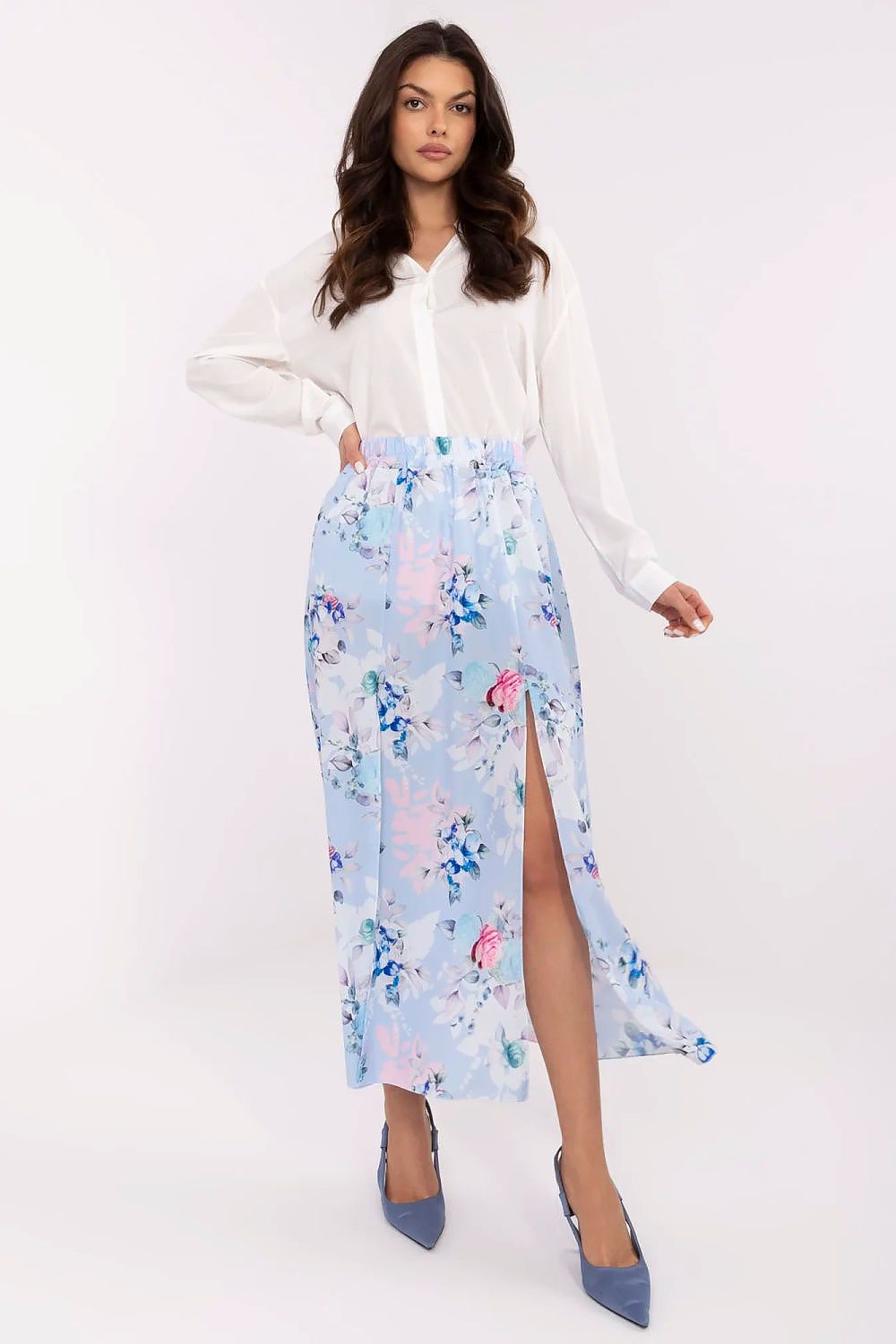 Long skirt model 211434 Italy Moda