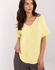 Short sleeve sweater model 211455 Italy Moda