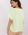 Short sleeve sweater model 211456 Italy Moda