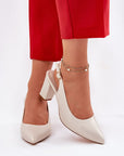 Block heel pumps model 211980 Step in style