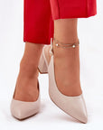 Block heel pumps model 211981 Step in style
