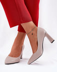 Block heel pumps model 211987 Step in style