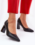 Block heel pumps model 211988 Step in style
