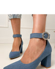 Block heel pumps model 214584 PRIMO
