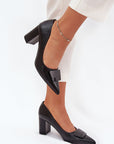 Block heel pumps model 216022 Step in style
