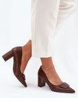 Block heel pumps model 216087 Step in style