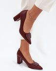 Block heel pumps model 216088 Step in style