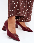 Block heel pumps model 216089 Step in style