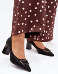Block heel pumps model 216090 Step in style