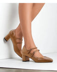 Block heel pumps model 216276 PRIMO