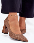 Block heel pumps model 216309 Step in style