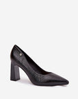 Block heel pumps model 216310 Step in style