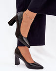 Block heel pumps model 216310 Step in style