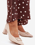 Block heel pumps model 216315 Step in style