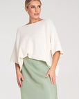 Bat style blouse model 217076 Figl