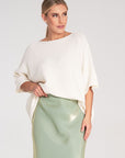 Bat style blouse model 217076 Figl