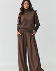 Turtleneck model 217394 Makadamia