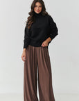 Turtleneck model 217395 Makadamia