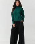 Turtleneck model 217396 Makadamia