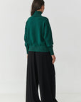 Turtleneck model 217396 Makadamia