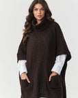 Turtleneck model 217654 Makadamia