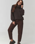 Turtleneck model 220794 Makadamia