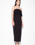 Long dress model 77163 Venaton