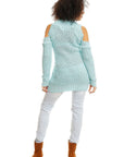 Hard-knitted jumper model 84344 PeeKaBoo