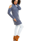Hard-knitted jumper model 84345 PeeKaBoo