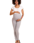 Maternity leggings model 84438 PeeKaBoo