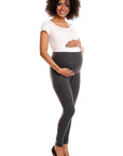 Maternity leggings model 84439 PeeKaBoo
