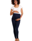 Maternity leggings model 84441 PeeKaBoo