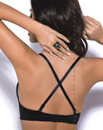 Deep neckline bra model 117792 Gorsenia Lingerie