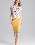 Classic skirt model 129746 Figl