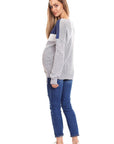 Pregnancy sweater model 132024 PeeKaBoo