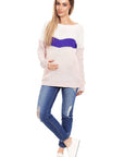 Pregnancy sweater model 132025 PeeKaBoo