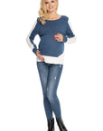 Pregnancy sweater model 147497 PeeKaBoo
