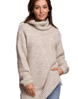 Turtleneck model 148271 BE Knit