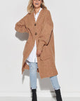 Cardigan model 150117 Makadamia