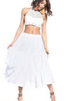 Long skirt model 152907 Tessita