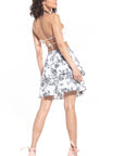 Short skirt model 152931 Tessita