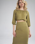 Blouse model 156119 Figl - Toi ‘n’ Moi Ltd